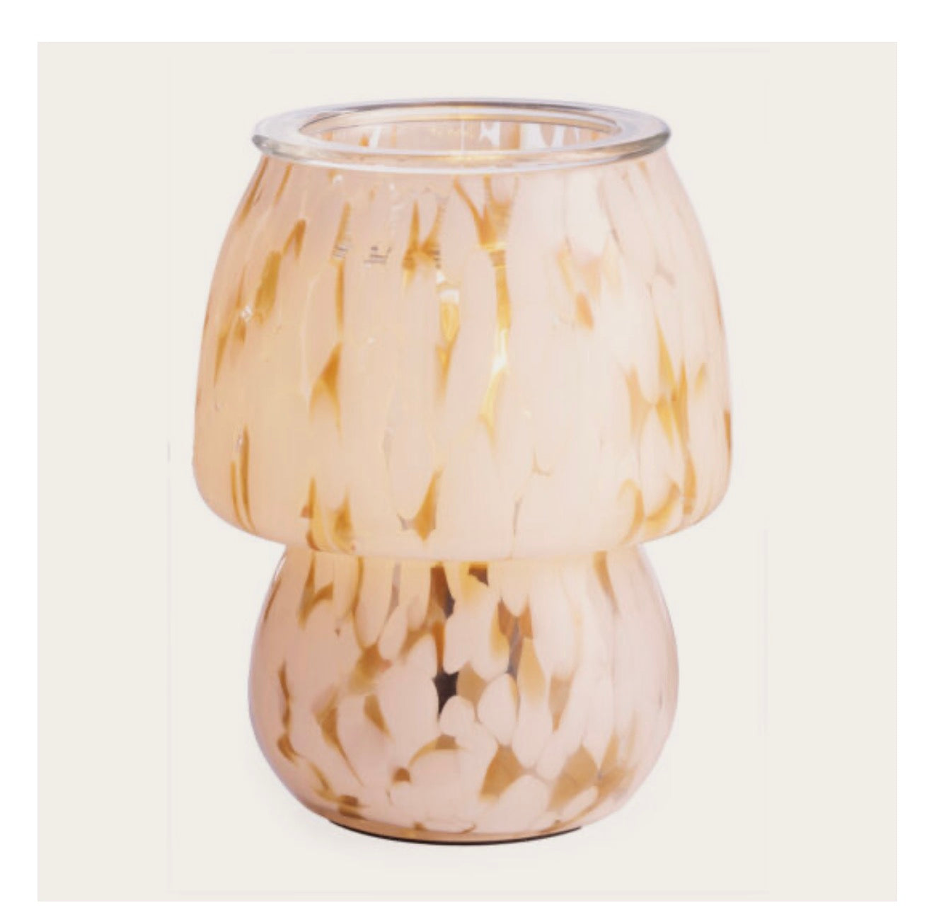 Candle Warmers Art Glass Lamp Vintage Bulb Illumination Fragrance Warmer