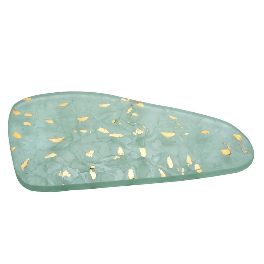 Annieglass Elements River Appetizer Tray