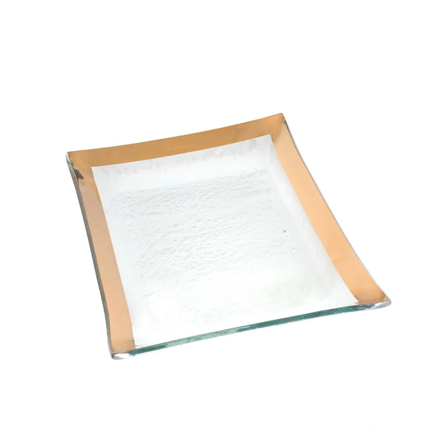 Annieglass Roman Antique Vanity Tray