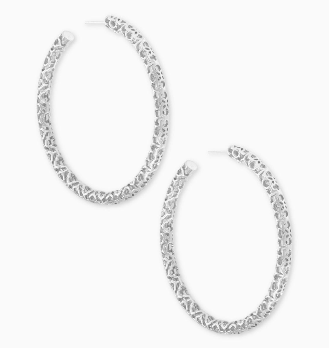 Maggie 2.5 Hoop - Silver
