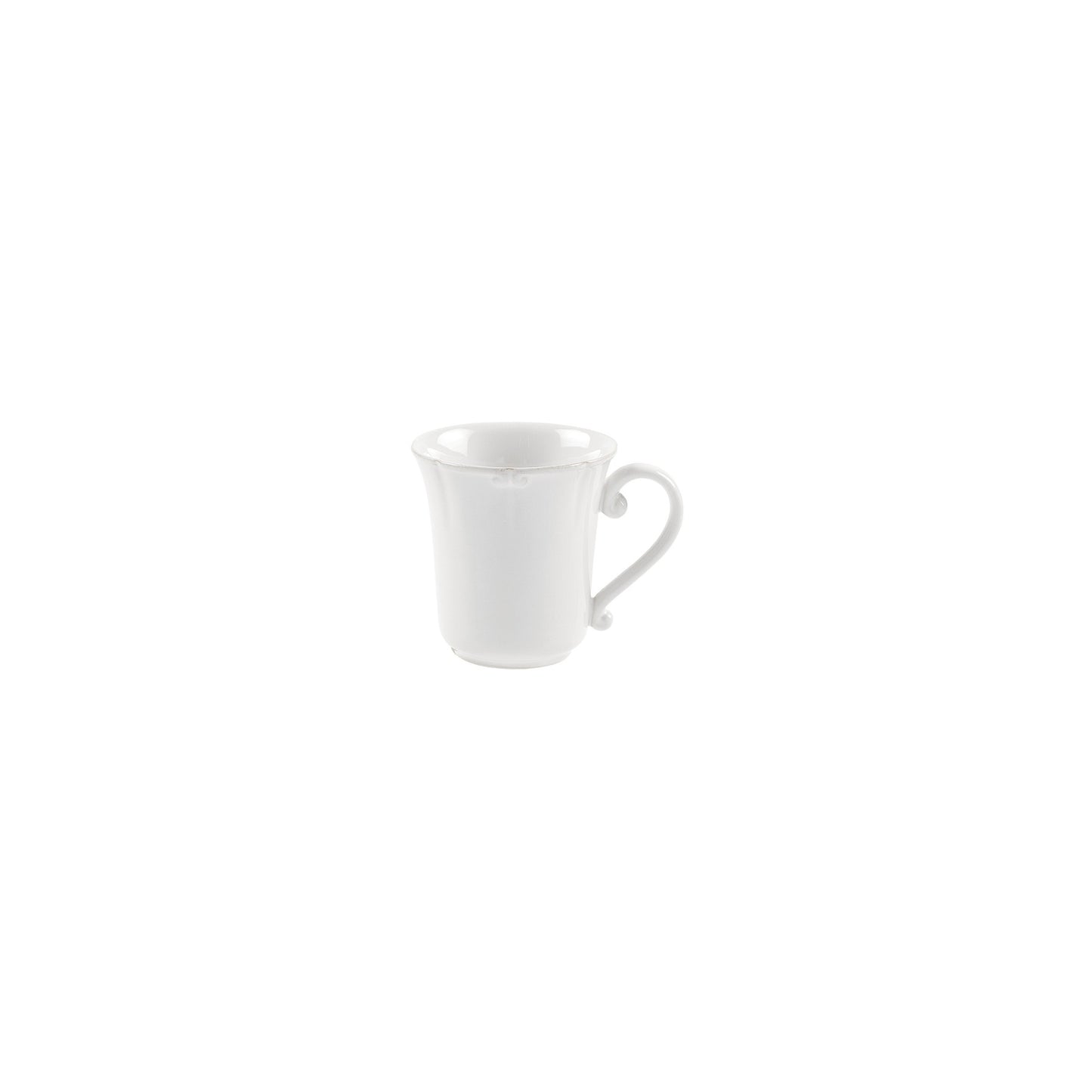 Casafina Vintage Port Mug in Classic White