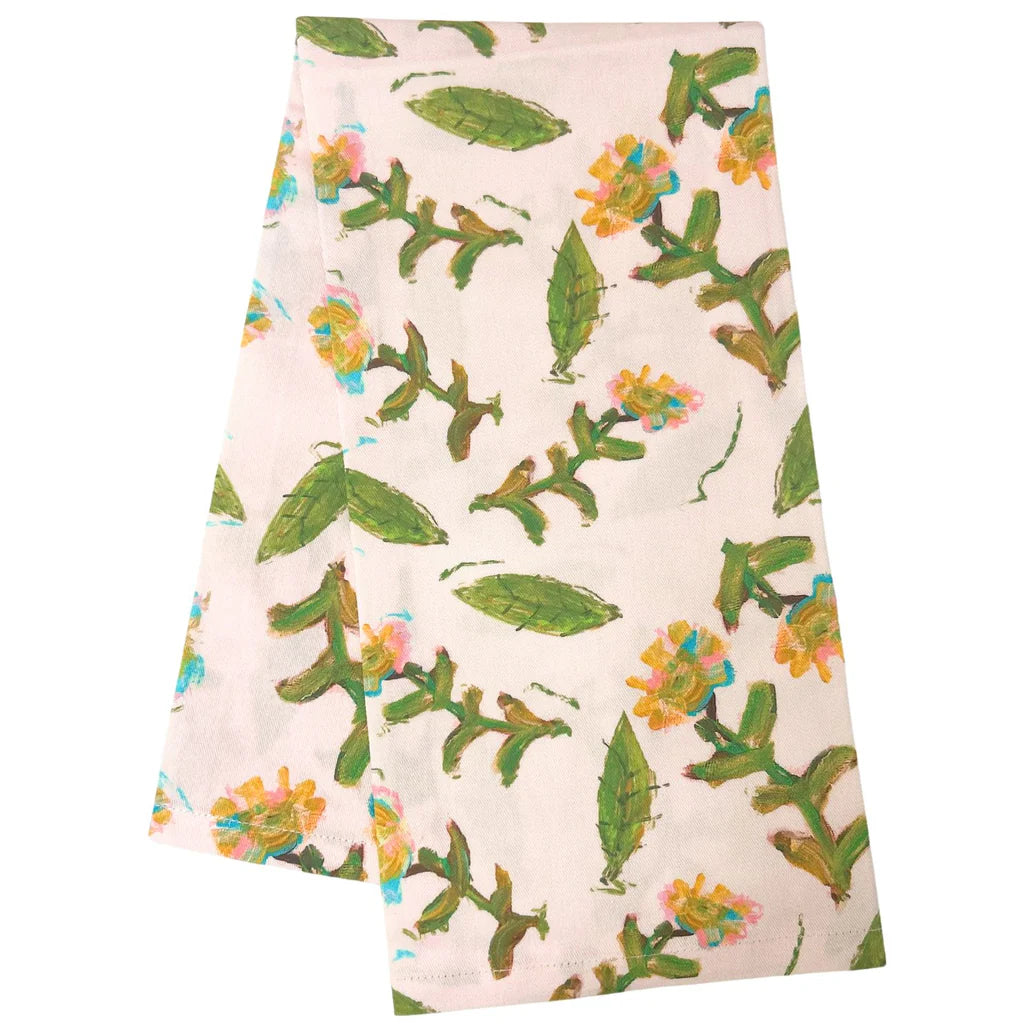 Laura Park Tea Towel in Flora Rosa