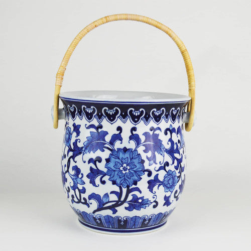 8 Oak Lane Chinoiserie Ice Bucket