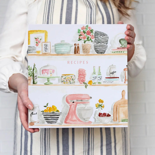 The Illustrated Life Recipe Book Binder