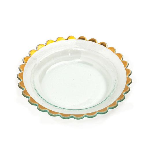 Annieglass Sweetie Shallow Round Bowl