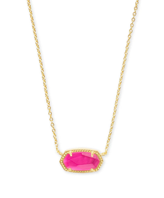 Elisa Necklace - Marble Pink