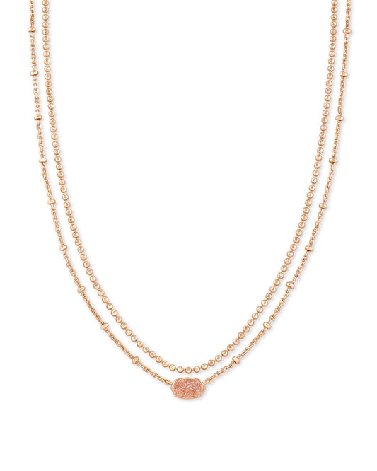 Emilie Multi Strand - Rose Gold