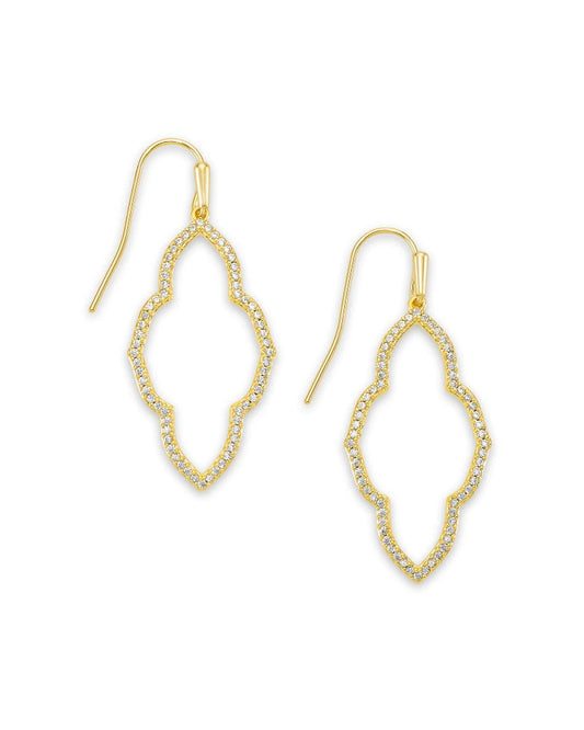 Abbie Small Open Earring - Gold