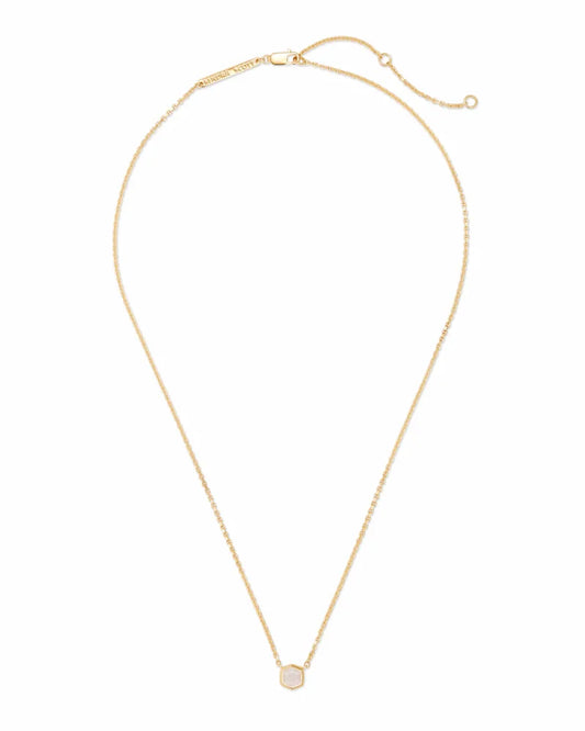 Davie Pendant Necklace - Gold